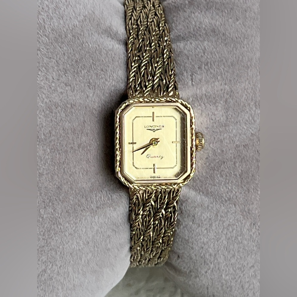 Longines gold plated 18K ladies watch